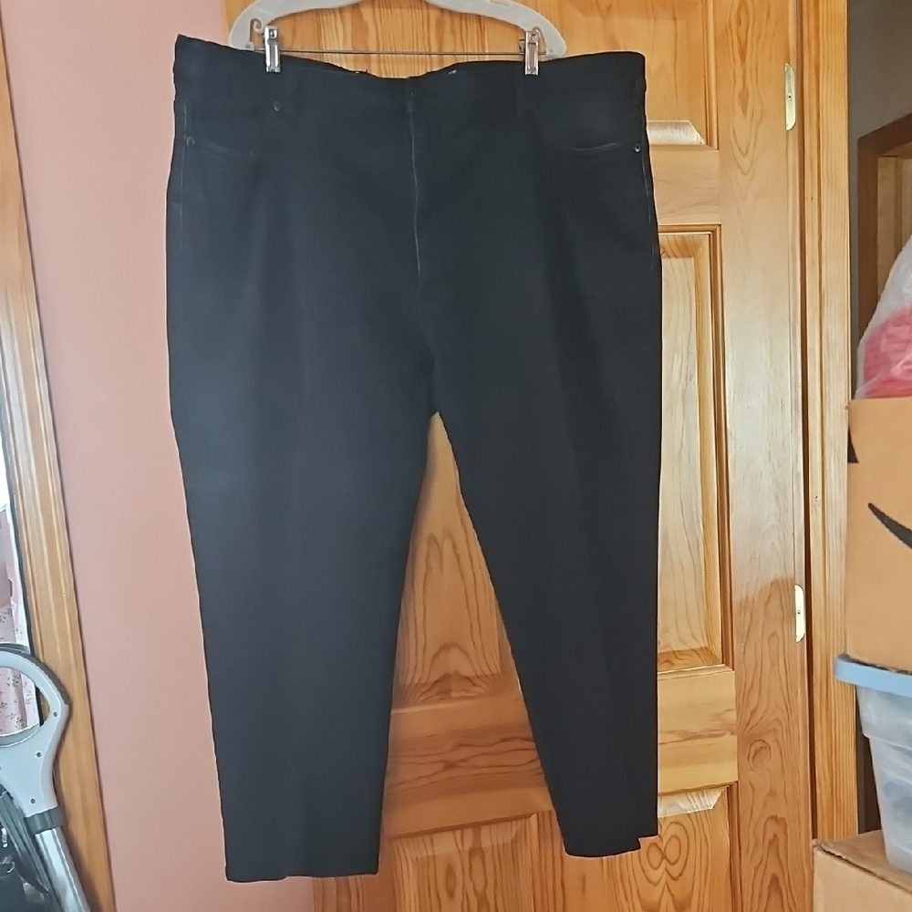 True Nation Atletic Fit Black Jeans for Men